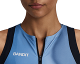 BANDIT Adapto Distance Race Top Salt Stain/Ink Blue - Mujer
