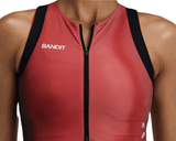 BANDIT Adapto Distance Race Top Salt Stain/Rusted Apricot - Mujer