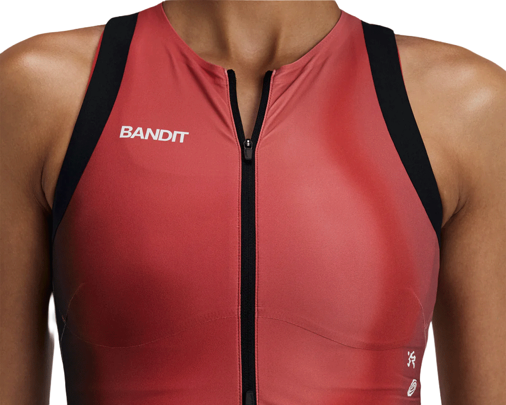 BANDIT Adapto Distance Race Top Salt Stain/Rusted Apricot - Mujer