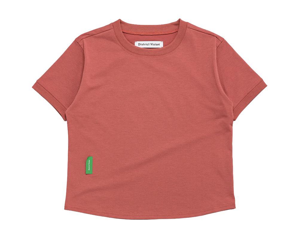 Playera de entrenamiento District Vision Fitted Cropped Mujer