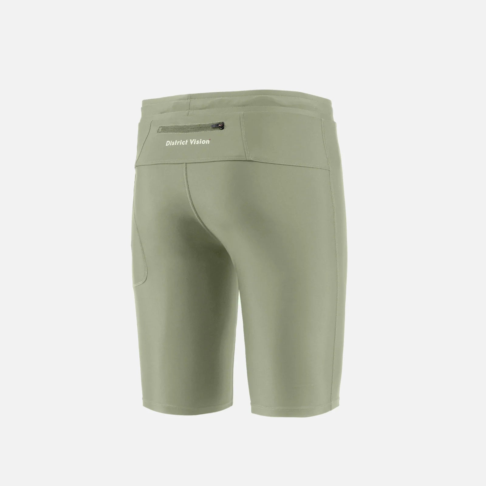 District Vision 9in Recycled Half Tights Ash - Men