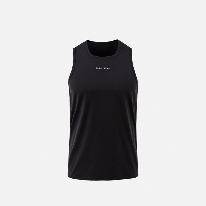Ultralight Aloe Singlet, Black Wordmark · Hombre