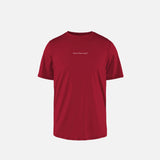 Ultralight Aloe Short Sleeve Tee, Cardinal · Hombre