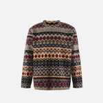 Jacquard Knit Crew Neck · Hombre