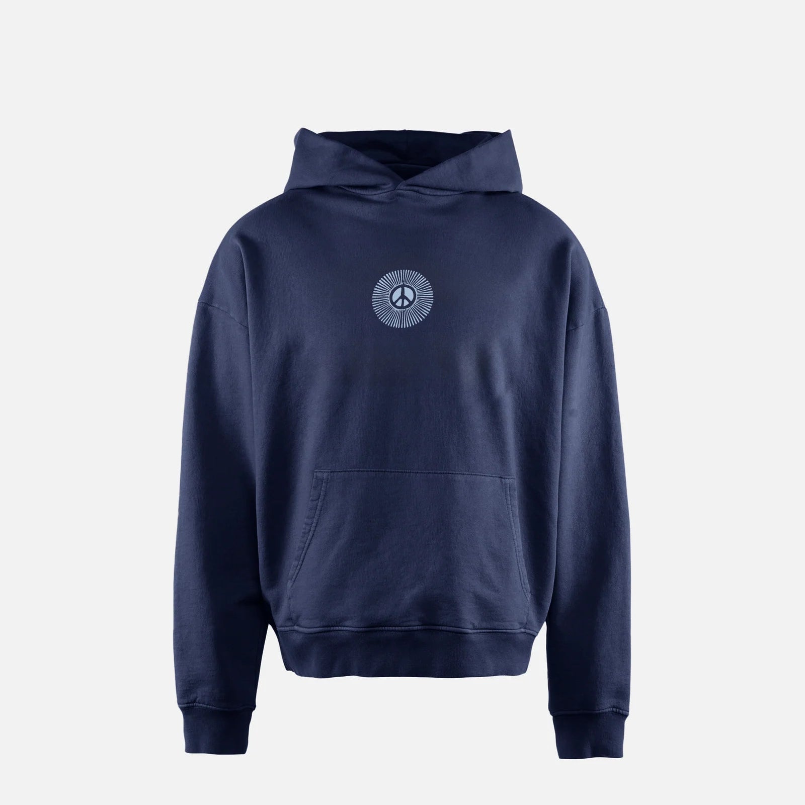California Cotton Hoodie Golden State Navy · Unisex