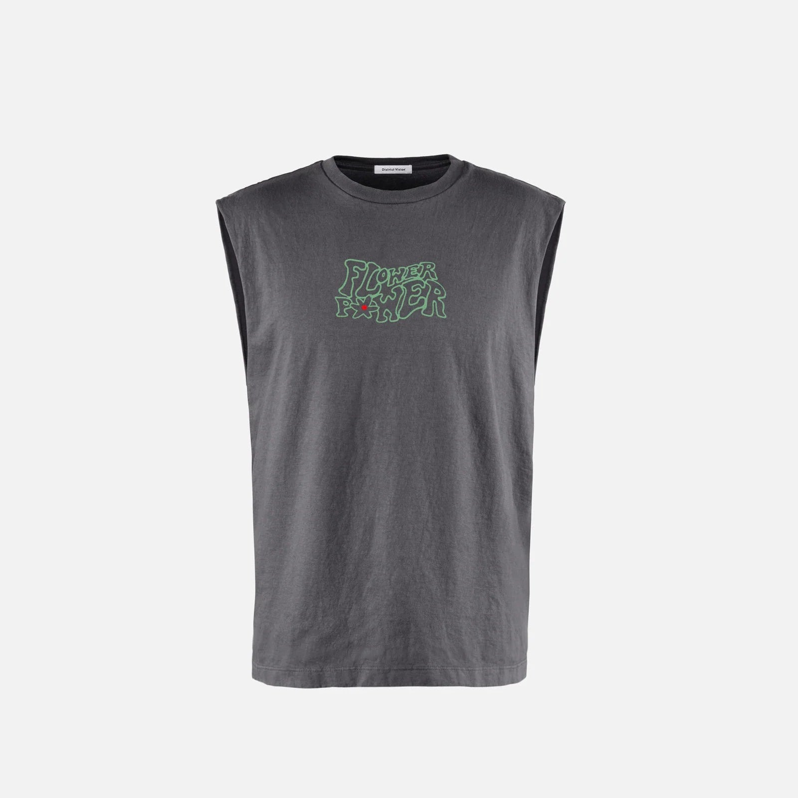 California Cotton Cut-Off Tee Flower Power · Unisex