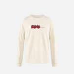 California Cotton Long Sleeve Tee CFIP Flowers Vintage White · Unisex