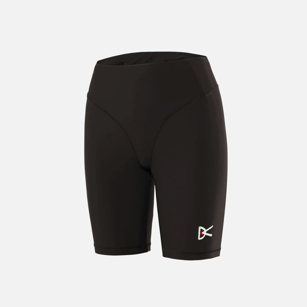 District Vision 7in Recycled Pocketed Half Tights Black