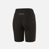 District Vision 7in Recycled Pocketed Half Tights Black