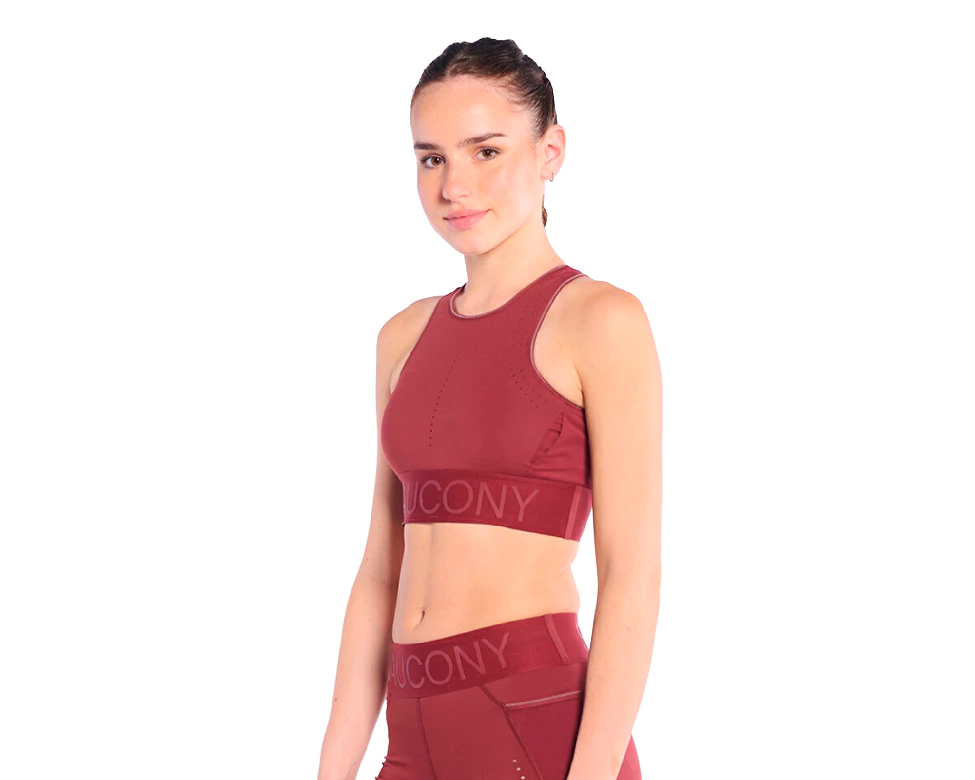 SAUCONY Explorer TR Bra Top - Mujer Malbec Wine
