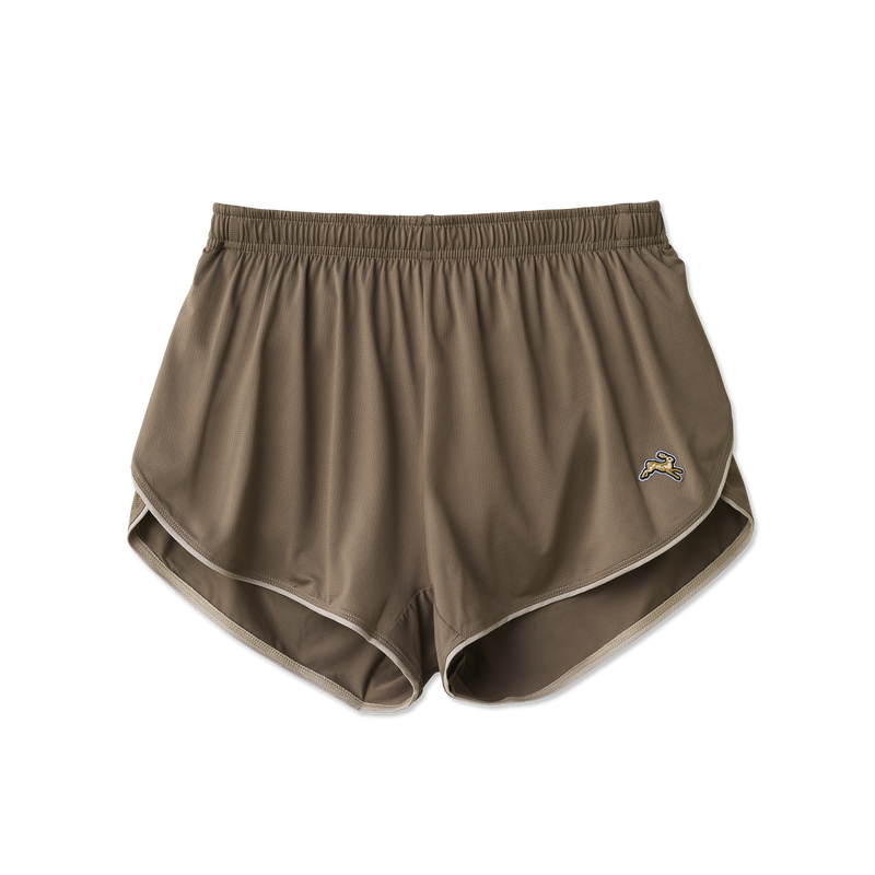 Short Deportivo Tracksmith Twilight Split Walnut Mujer