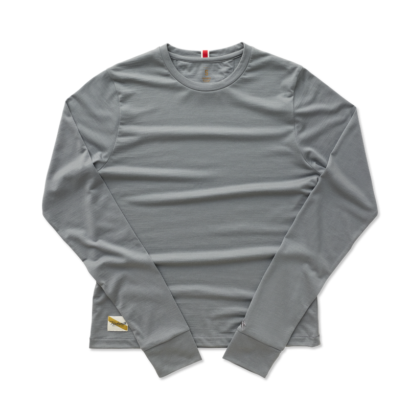 Playera Deportiva Manga Larga Tracksmith Harrier Sedona Sage Mujer