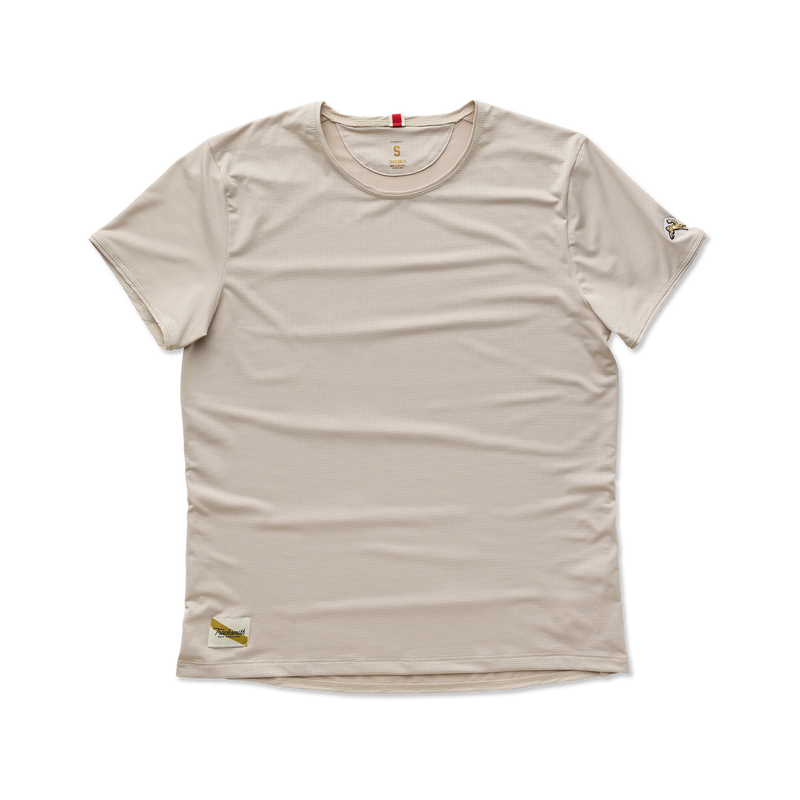 Playera Deportiva Tracksmith Twilight Tee Chateau Gray Mujer