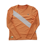 Playera Manga Larga Tracksmith Van Cortlandt Coral Gold