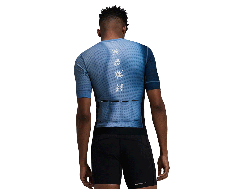 Bandit GeoMesh™ Race Top Tranquil Blue - Hombre