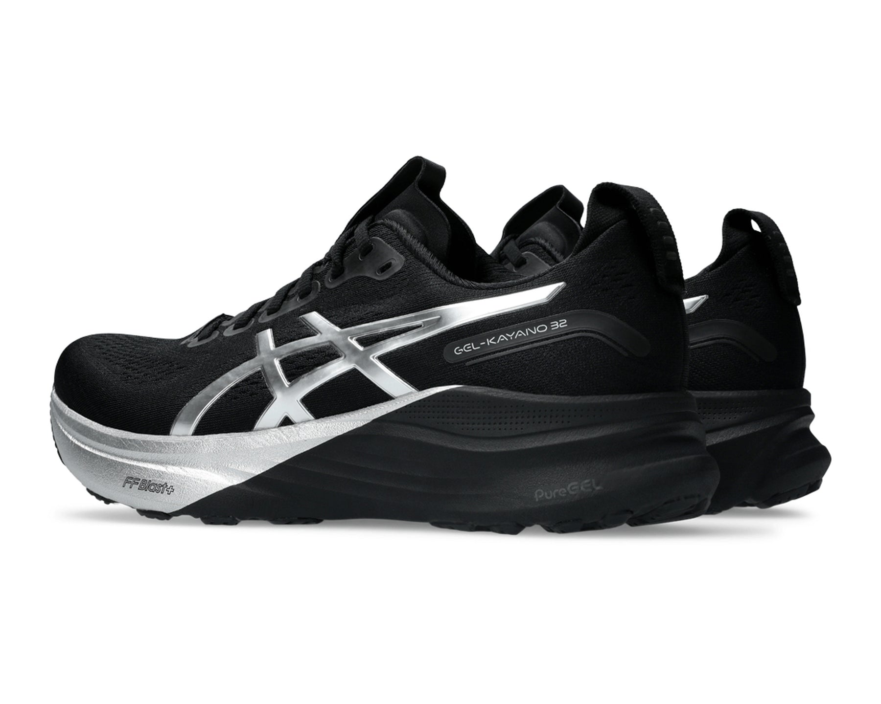 Asics Gel KAYANO 32 PLATINUM/BLACK - Mujer