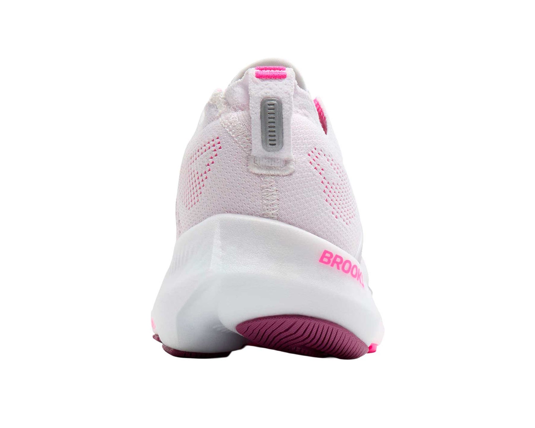 BROOKS Glycerin Flex White Cyber Pink - Mujer