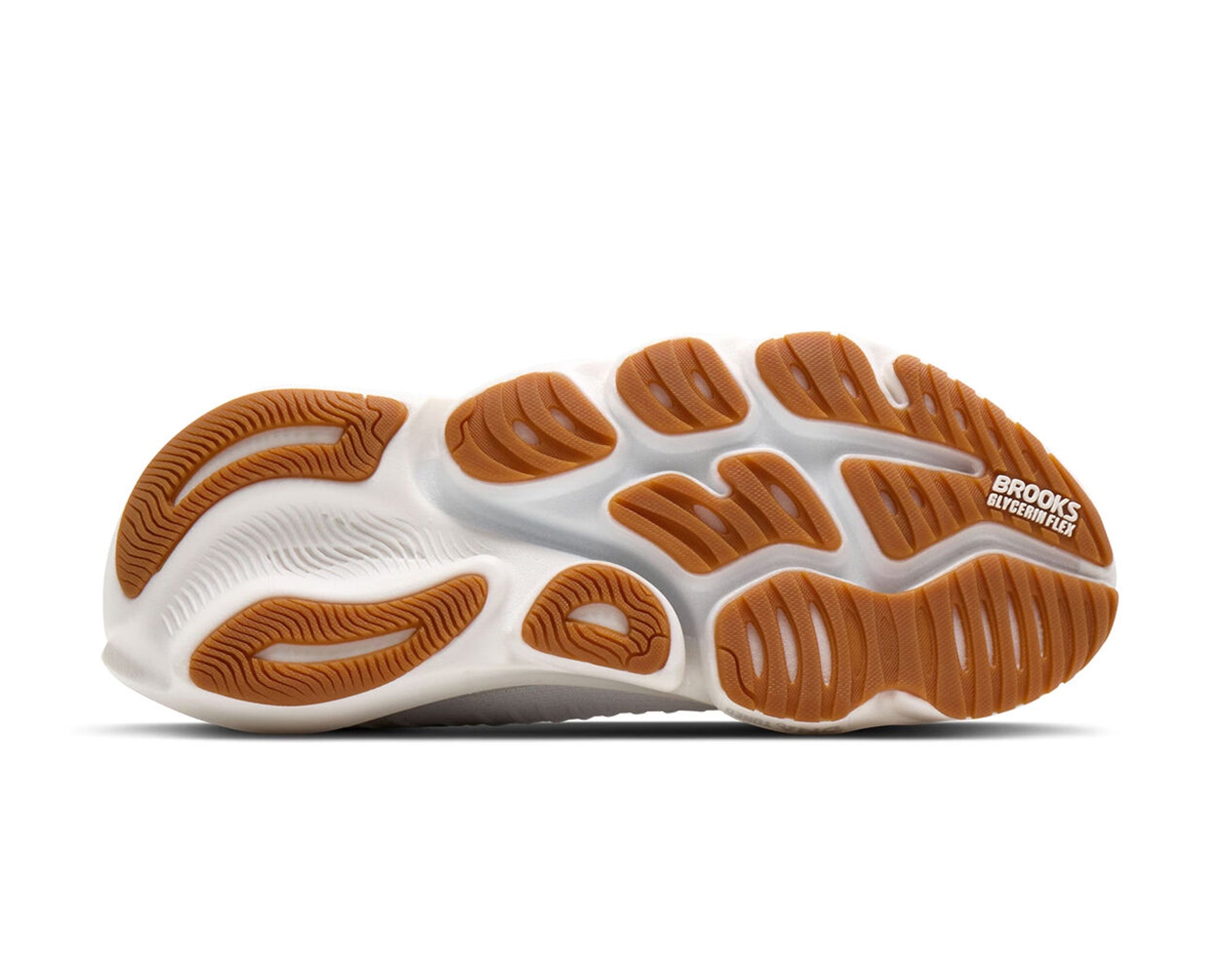 BROOKS Glycerin Flex White Black Gum - Mujer