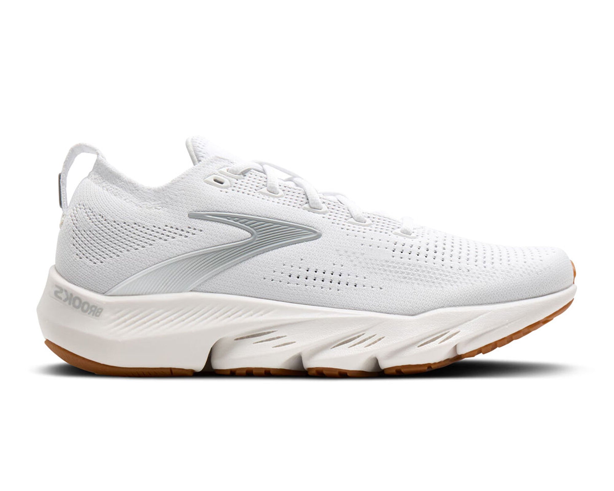 BROOKS Glycerin Flex White Black Gum - Mujer White/Black/Gum