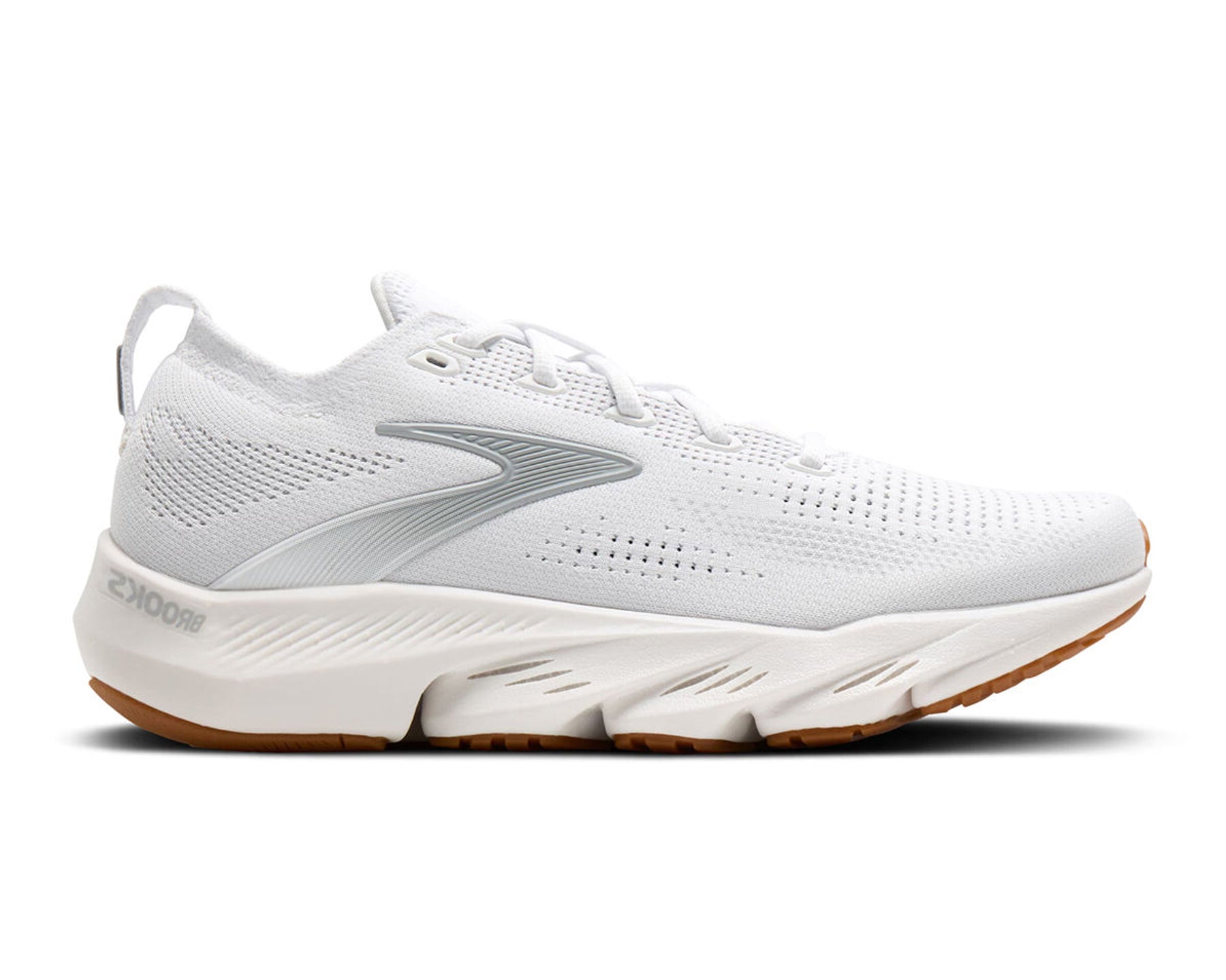 BROOKS Glycerin Flex White Black Gum - Mujer