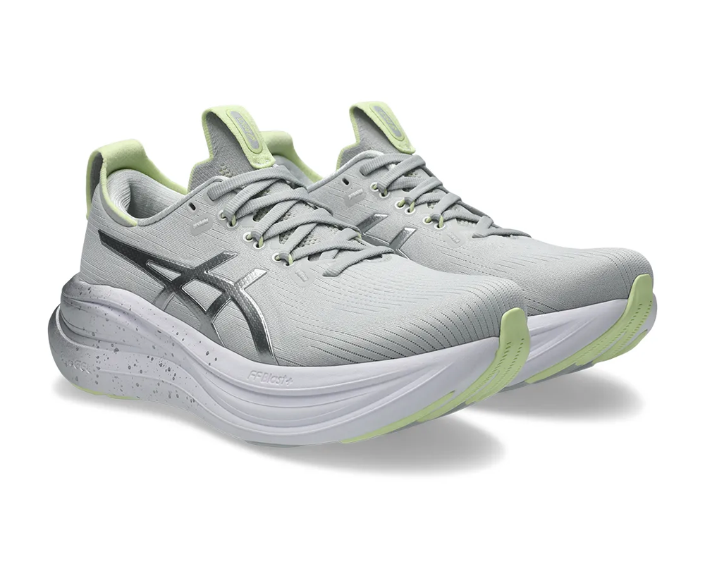 Tenis de pavimento Asics Gel Nimbus 28 Platinum para mujer
