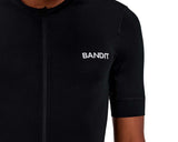 Bandit Pieced Short Sleeve Quarter Zip Stretch Mesh - Hombre