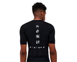 Bandit Pieced Short Sleeve Quarter Zip Stretch Mesh - Hombre