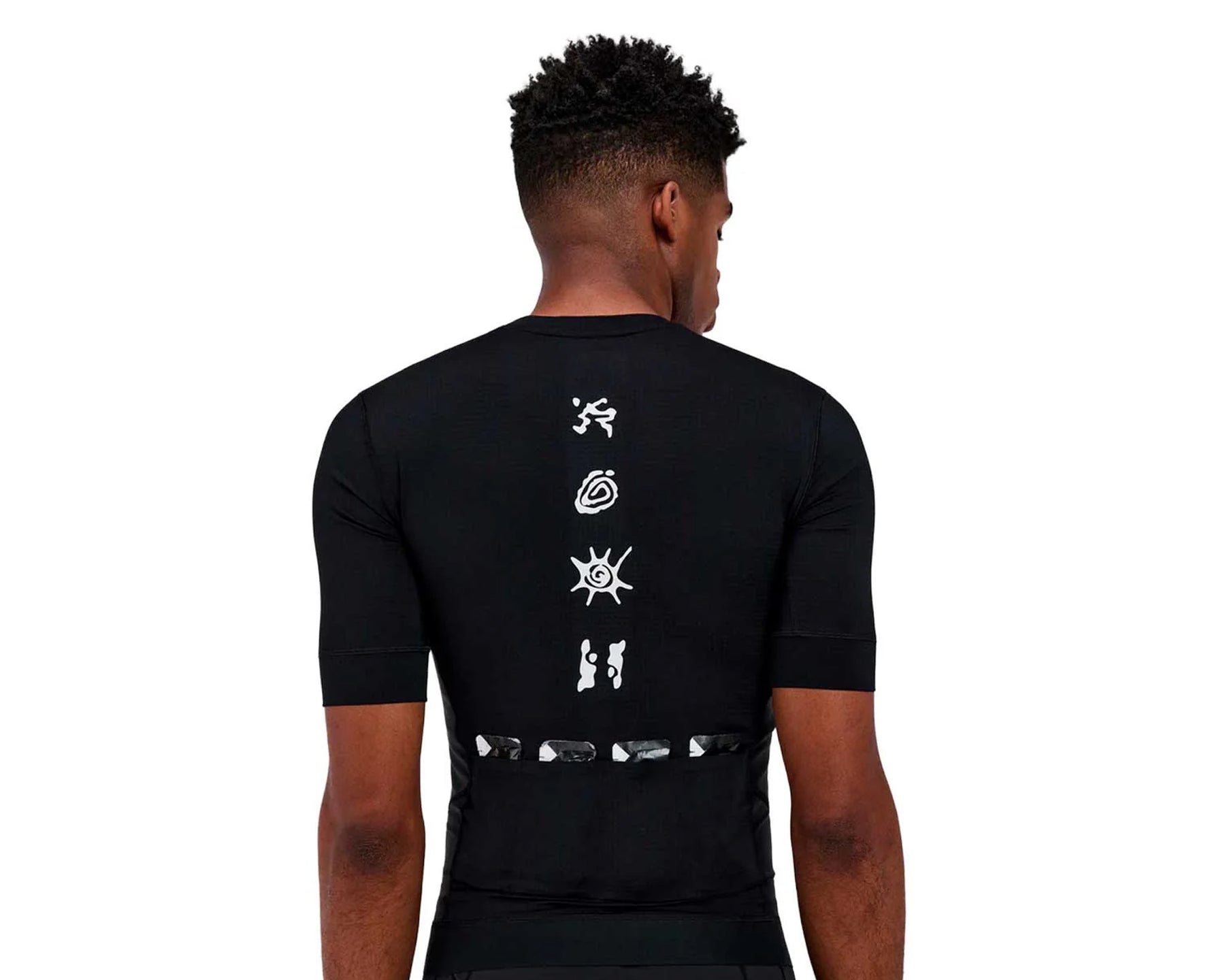 Bandit Pieced Short Sleeve Quarter Zip Stretch Mesh - Hombre