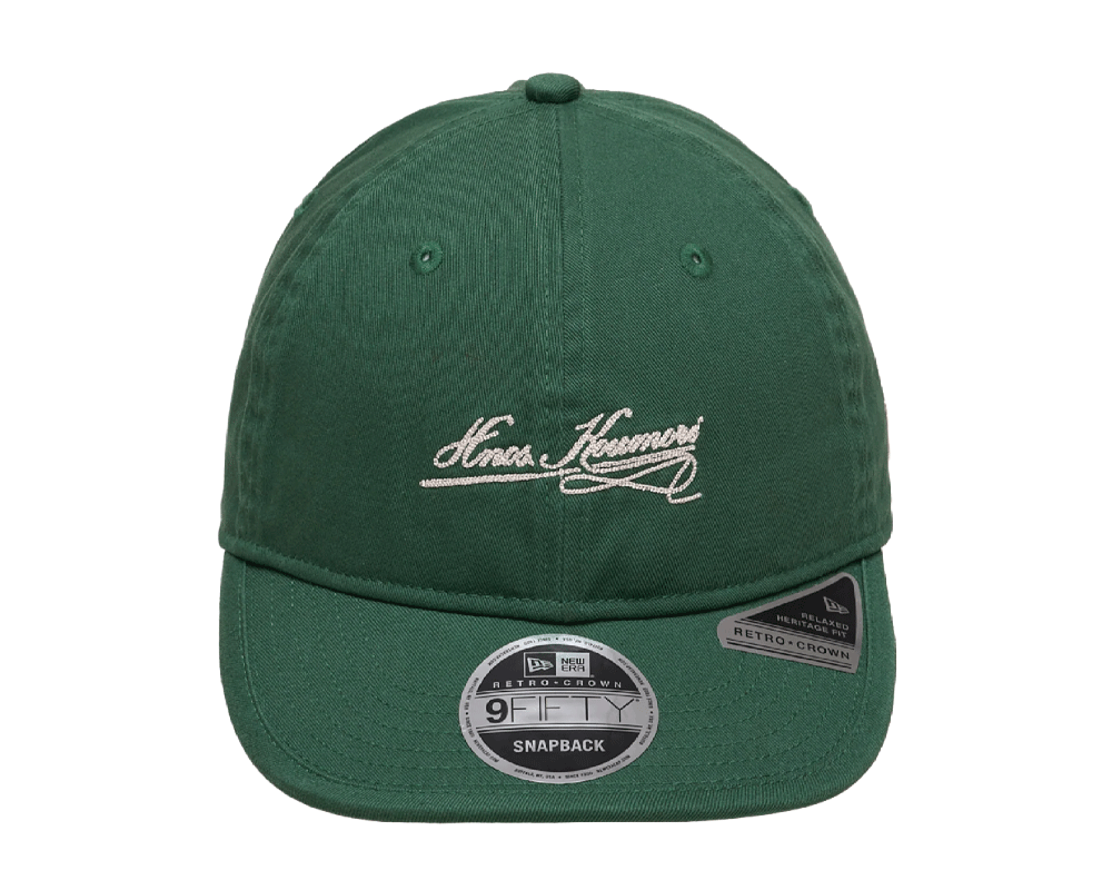 Gorra Hermanos Koumori 950RC Cursive Green x New Era