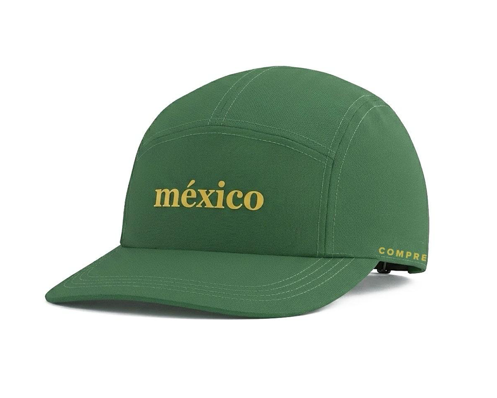 Gorra deportiva Compressport de 5 paneles Unisex Talla única