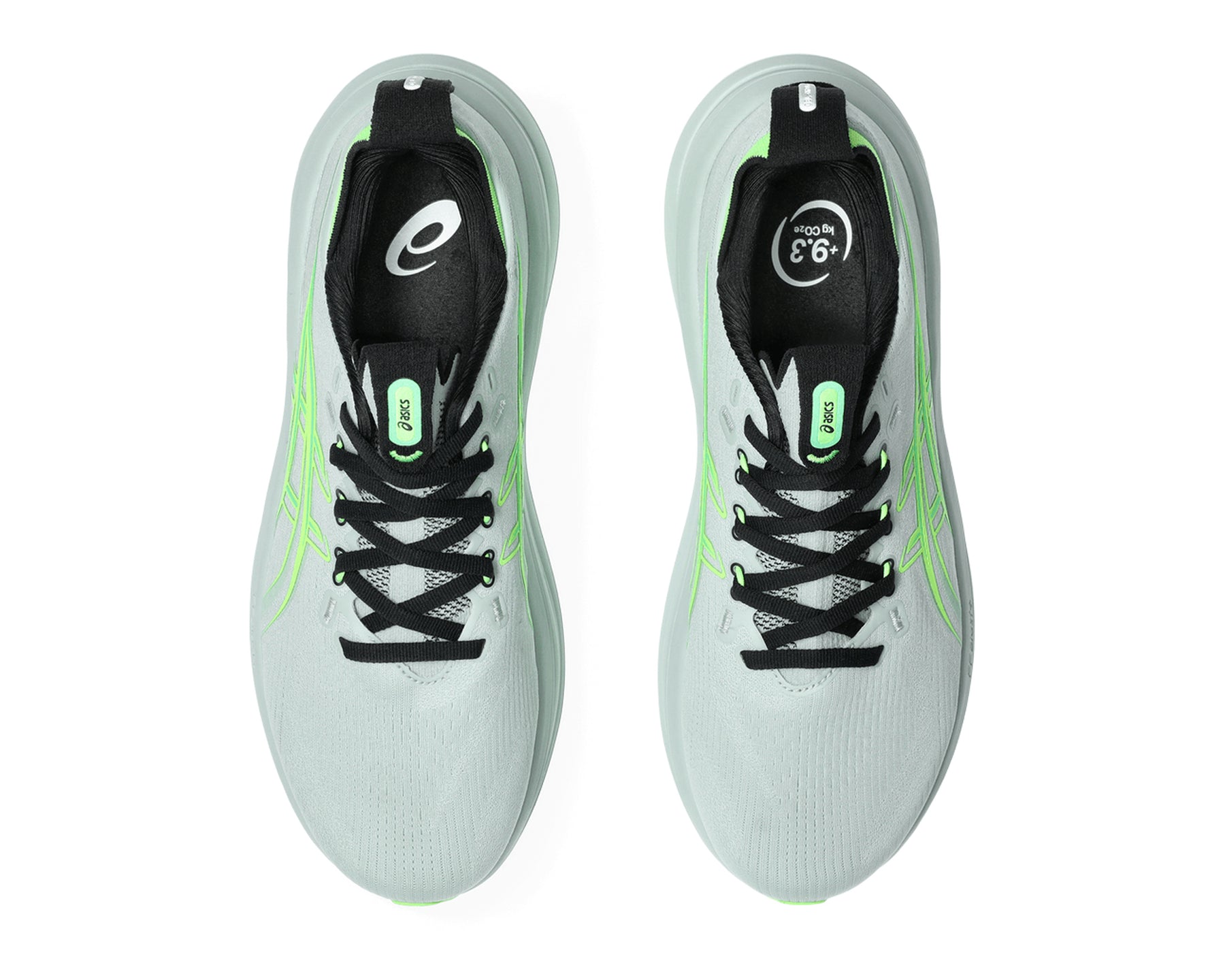 Asics Gel NIMBUS 28 COLD MOSS/ILLUMINATE GREEN - Hombre