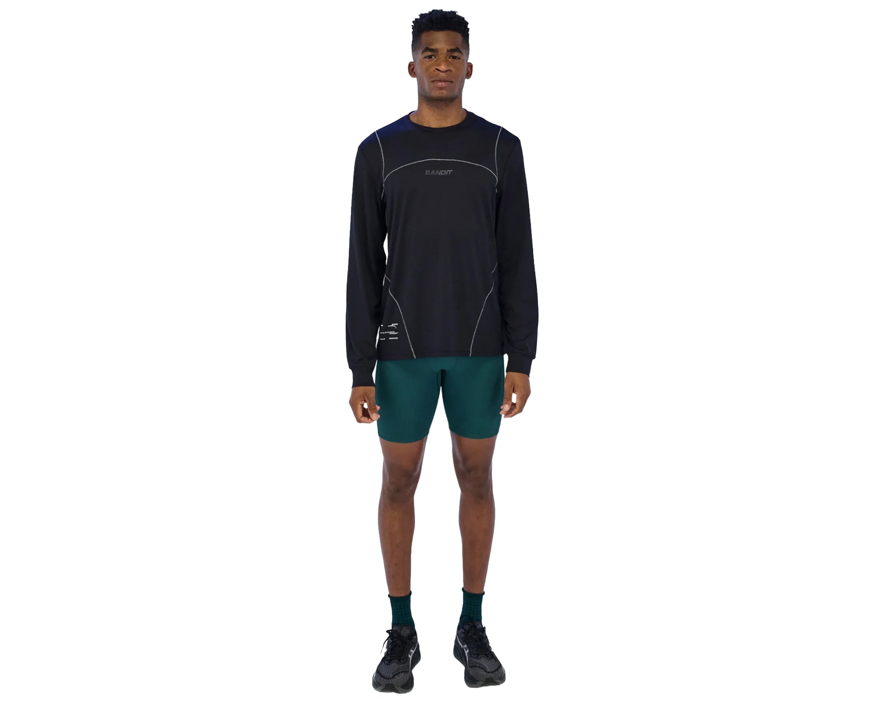 Bandit Gridlock 7 Pocket Half Tights Storm - Hombre