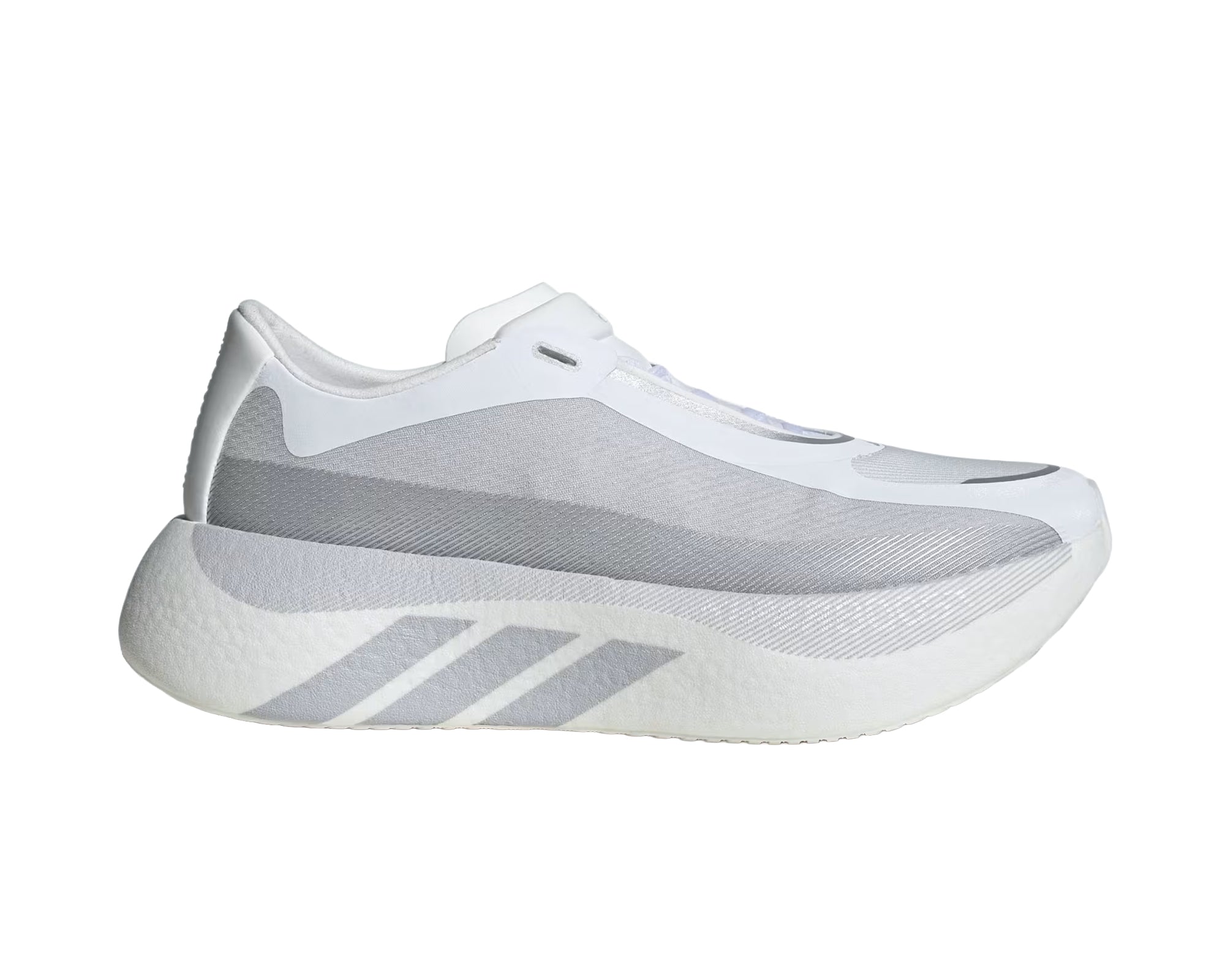 Adidas Hyperboost Edge (Light Solid Grey) - Mujer Cloud White/Light Solid Grey/Zero Metallic