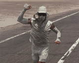 Short deportivo Satisfy HeatCrush™ 8" Desert