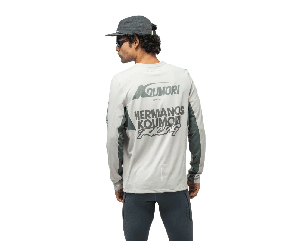 Playera de algodón Hermanos Koumori LS AOP Light Training