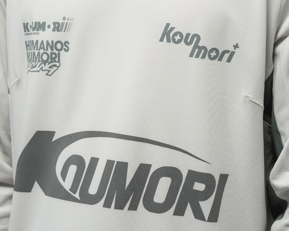 Playera de algodón Hermanos Koumori LS AOP Light Training
