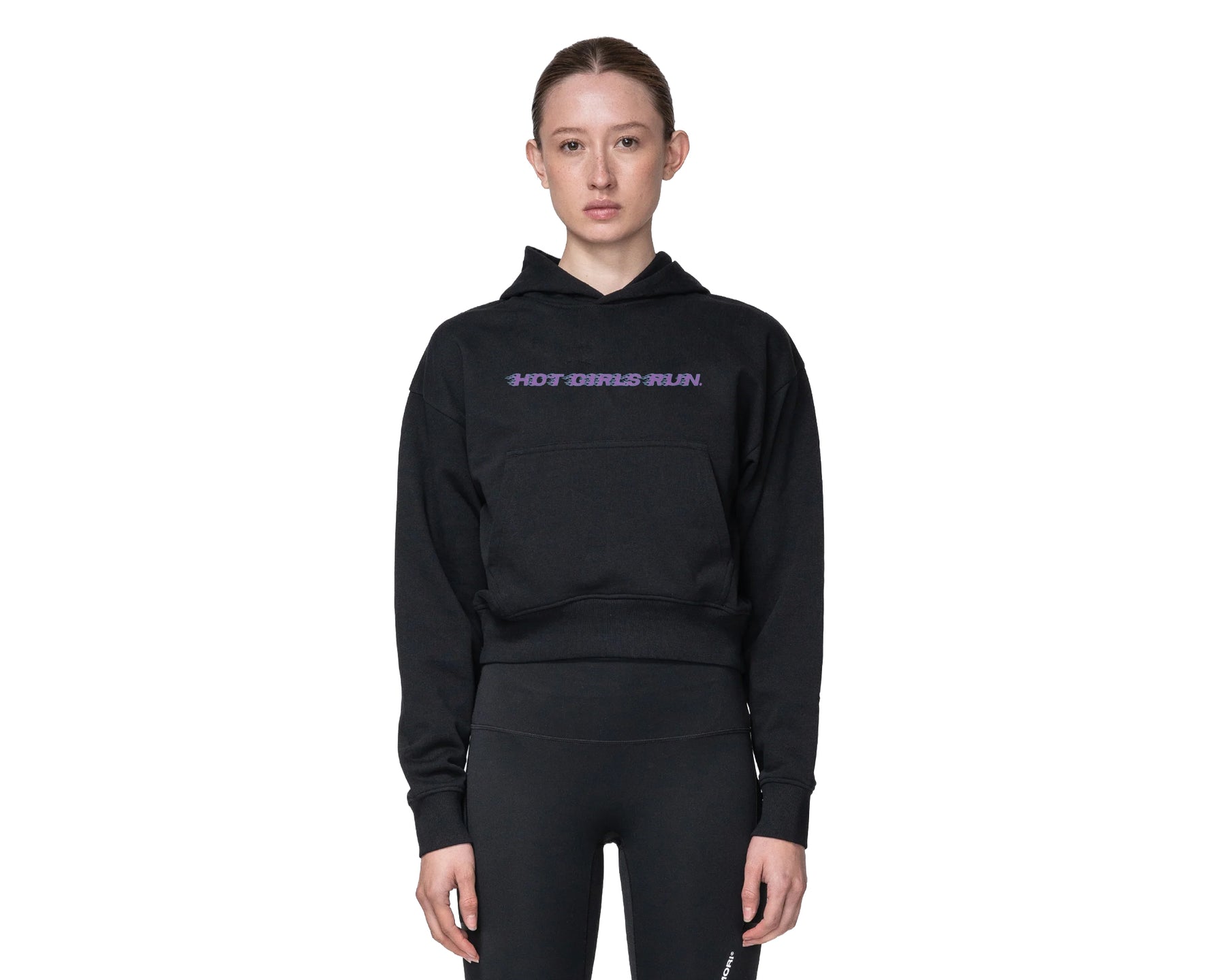 Hermanos Koumori Hot Girls Run Women´s Hoodies Black