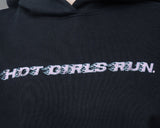 Hermanos Koumori Hot Girls Run Women´s Hoodies Black