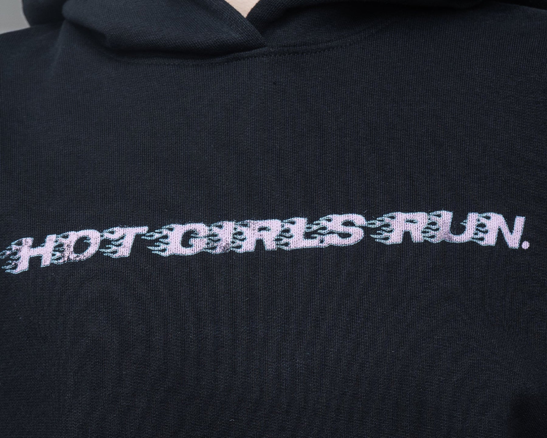 Hermanos Koumori Hot Girls Run Women´s Hoodies Black