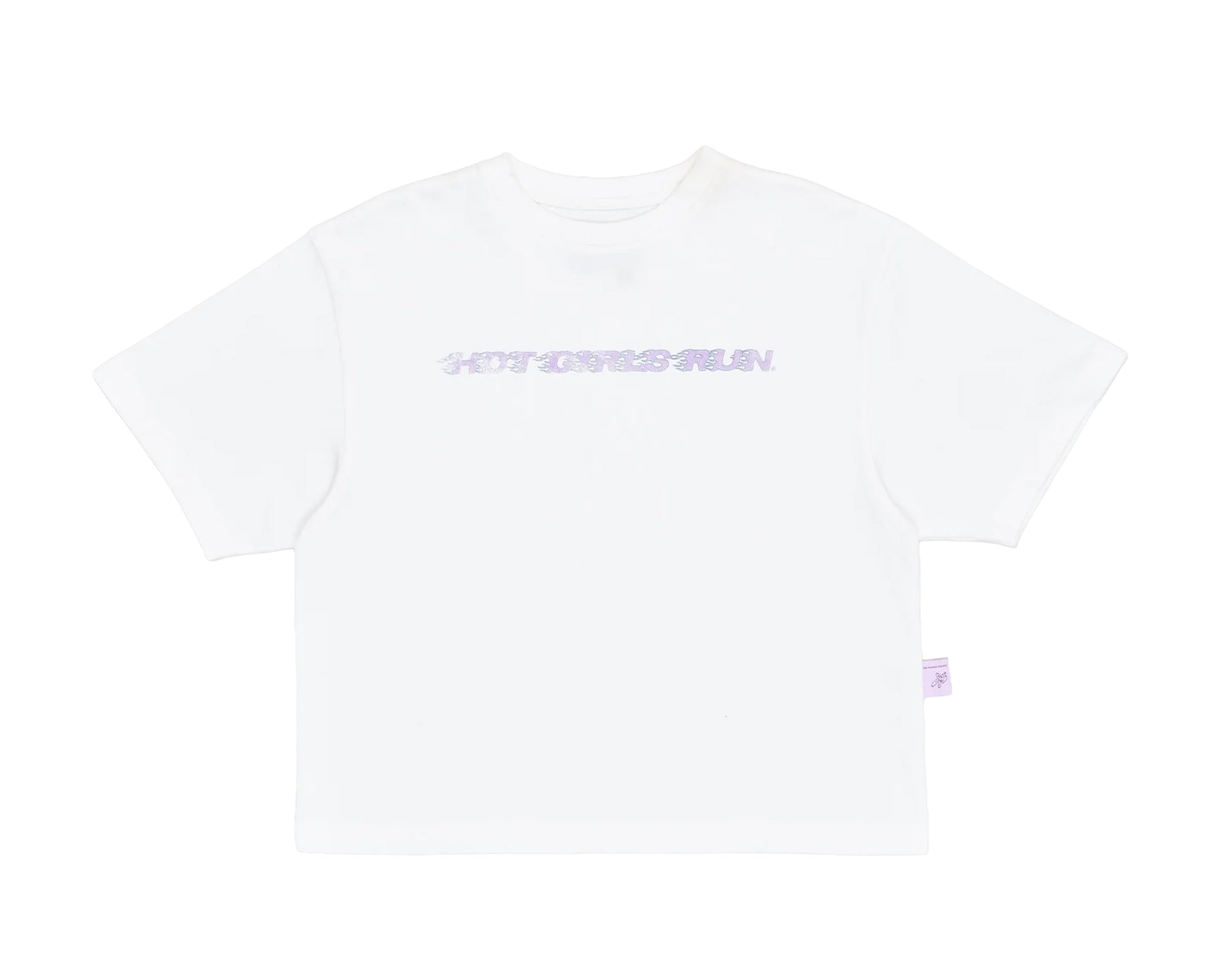 Hot Girls Run Women's T-Shirt White