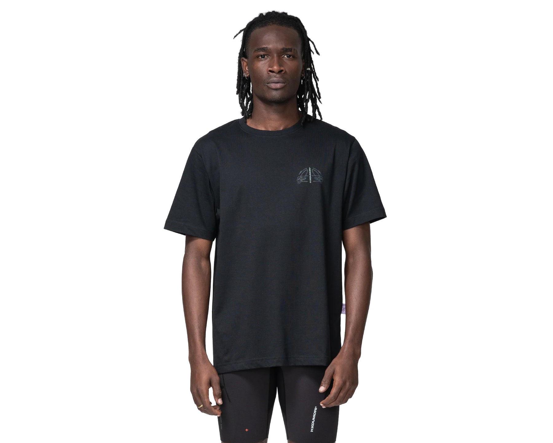 Hermanos Koumori Mind Runner Regular T-Shirt Negra