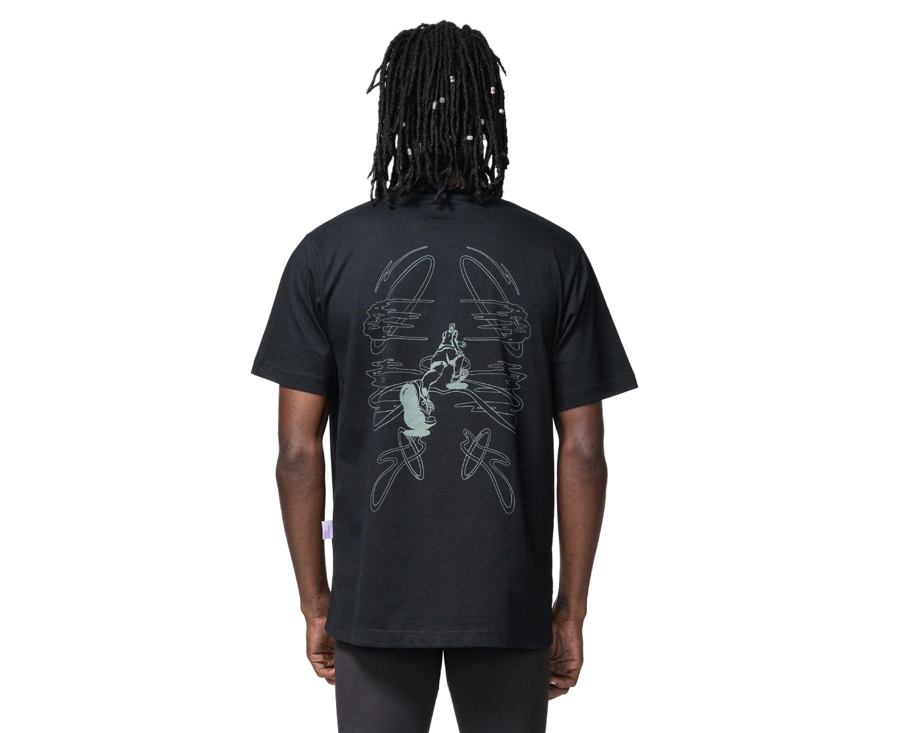 Hermanos Koumori Mind Runner Regular T-Shirt Negra