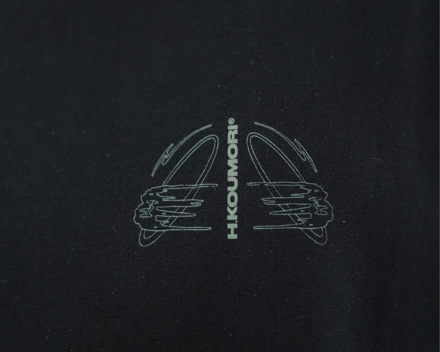 Hermanos Koumori Mind Runner Regular T-Shirt Negra