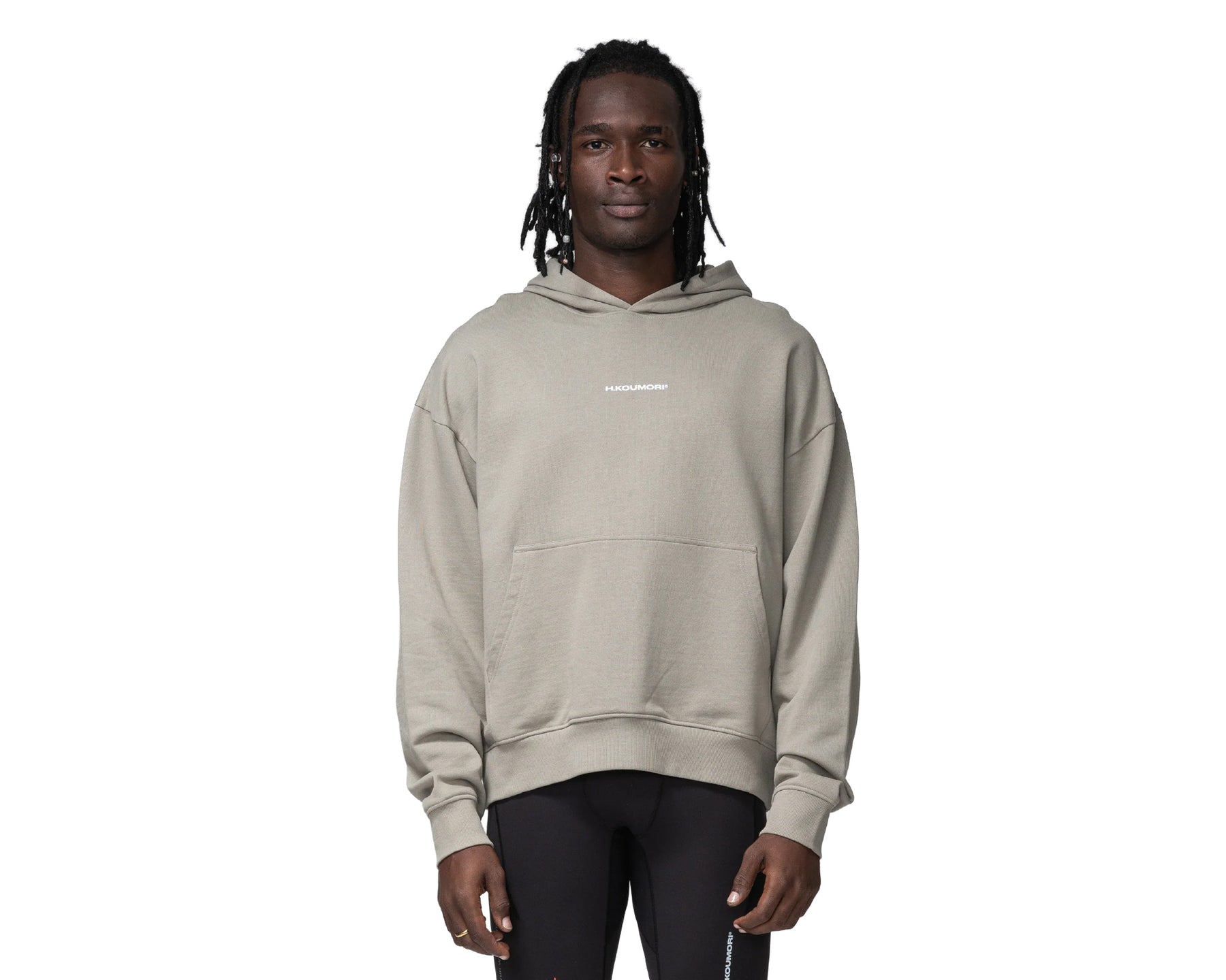 Hermanos Koumori Mind Runner Hoodie Green Tea