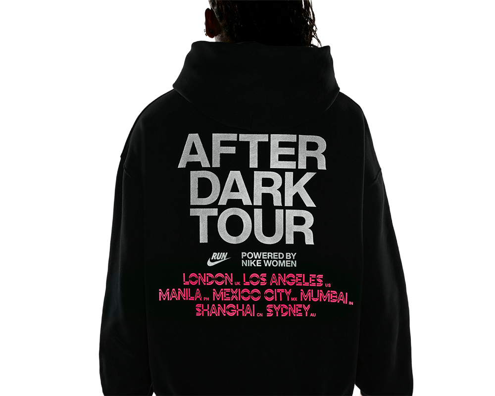 Nike Studio Fleece  "After Dark Tour" Mujer