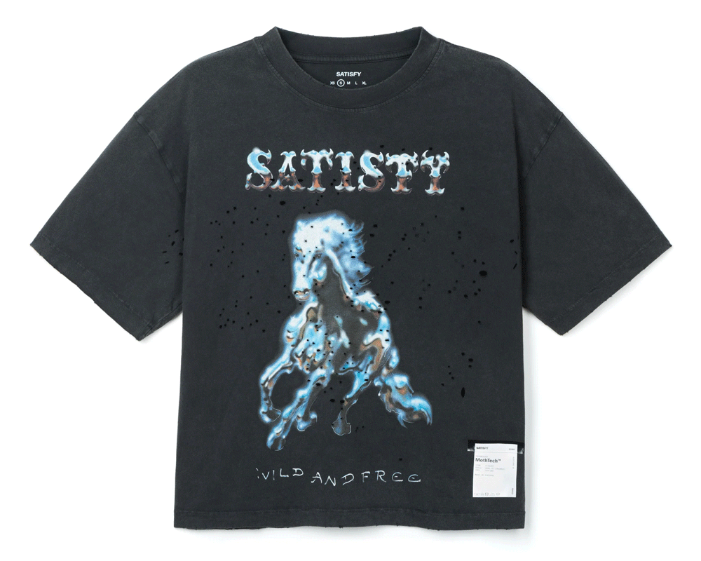 Playera deportiva Satisfy Moth Tech Unisex