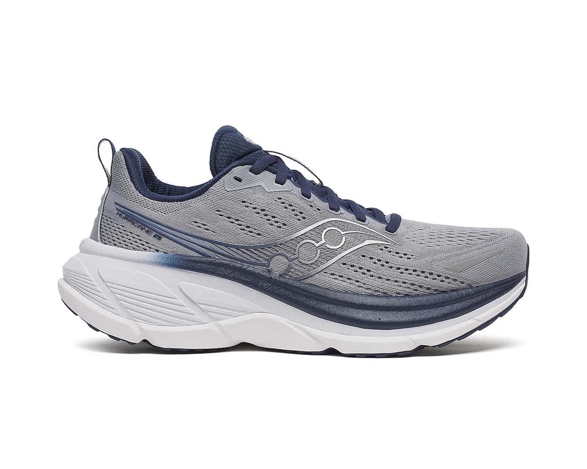 Saucony Huricane 25 - Hombre Flint/Navy