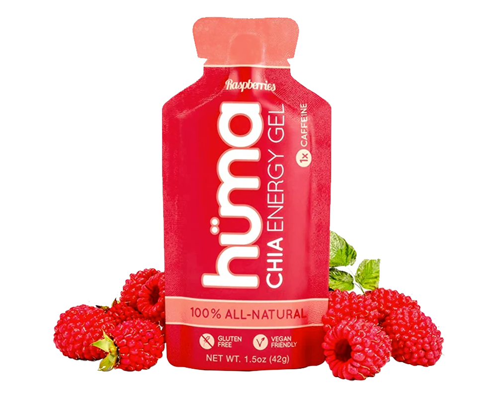 Gel energético de chía Huma Raspberries