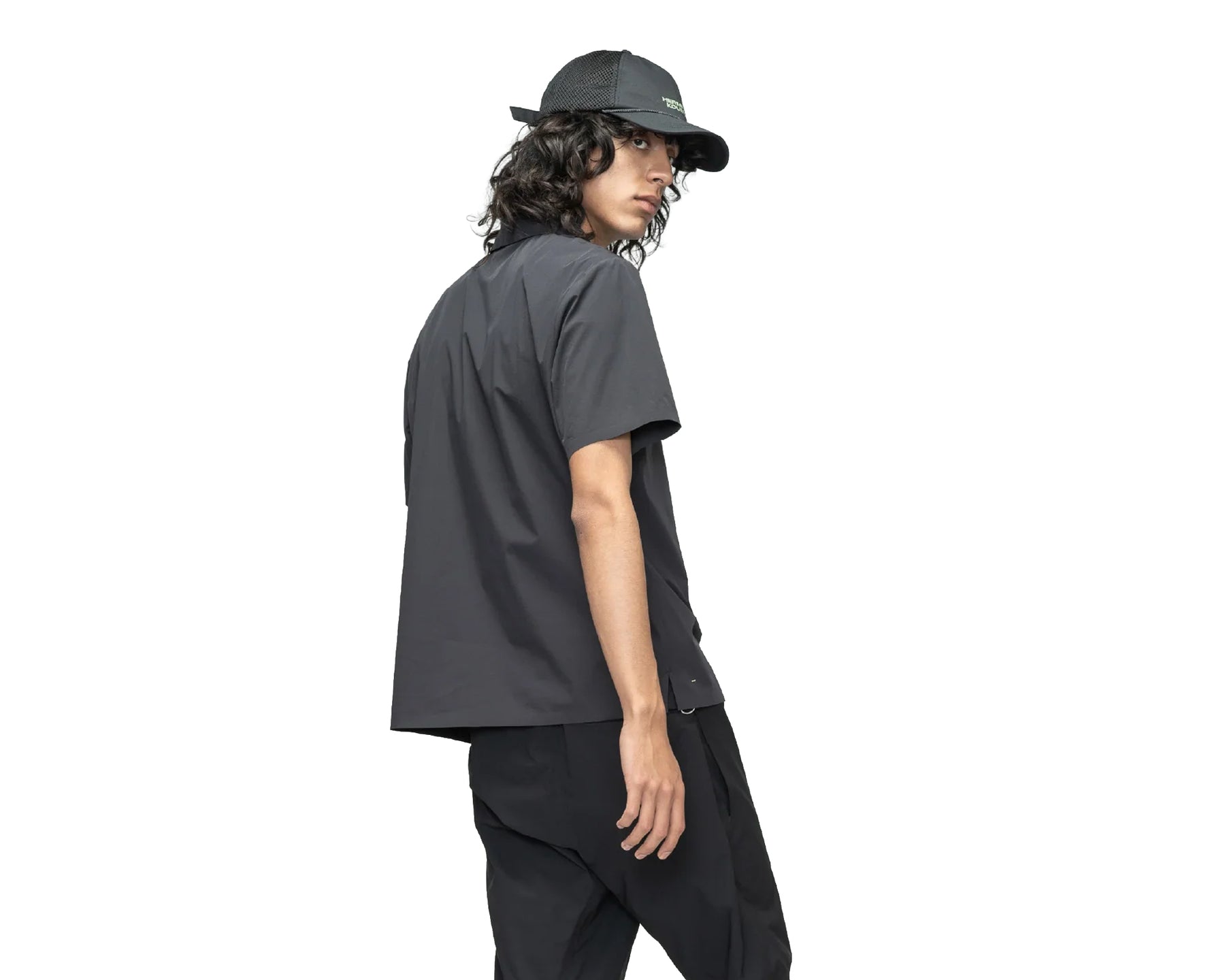 Hermanos Koumori Hi Tech Polo Black - Hombre