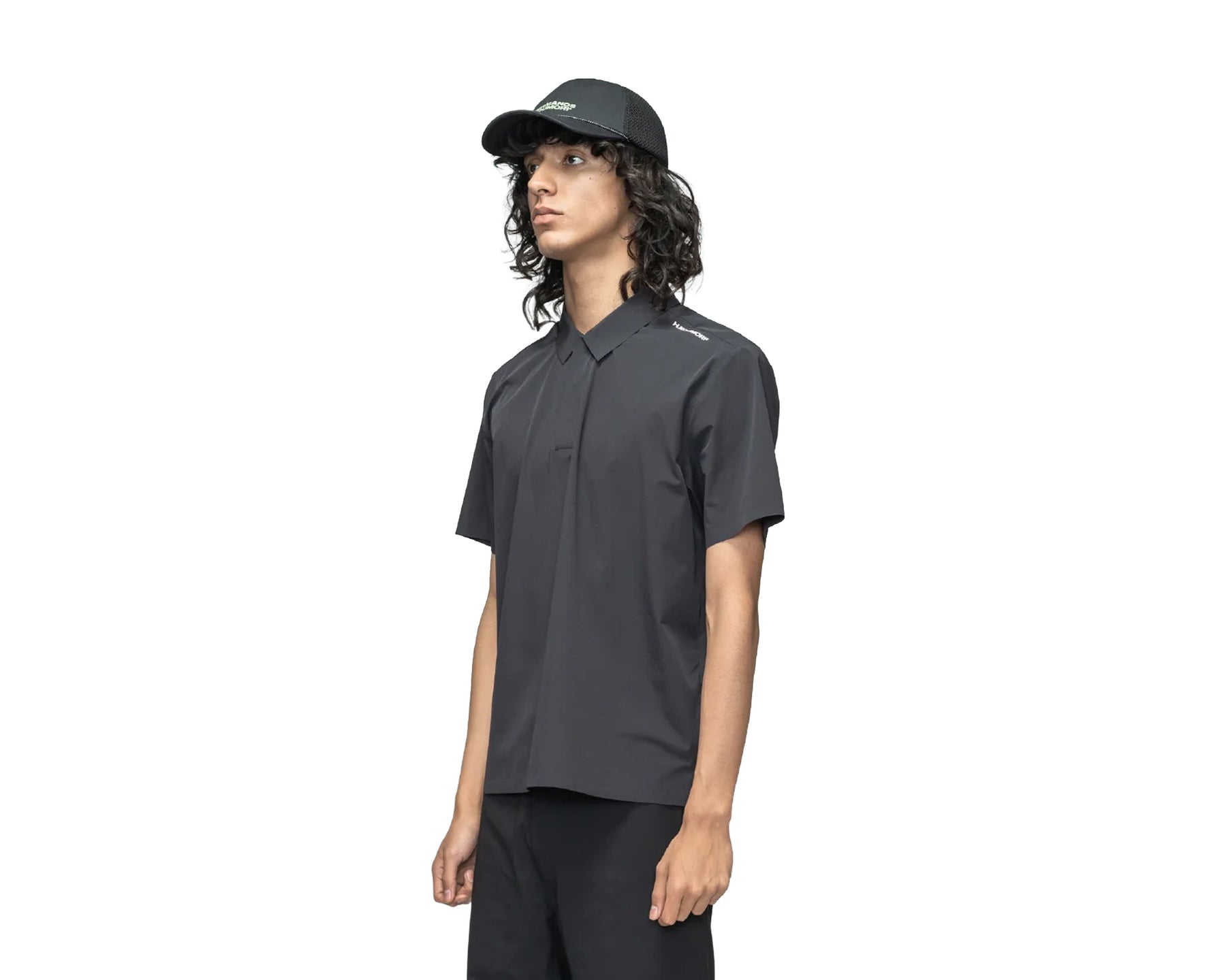 Hermanos Koumori Hi Tech Polo Black - Hombre